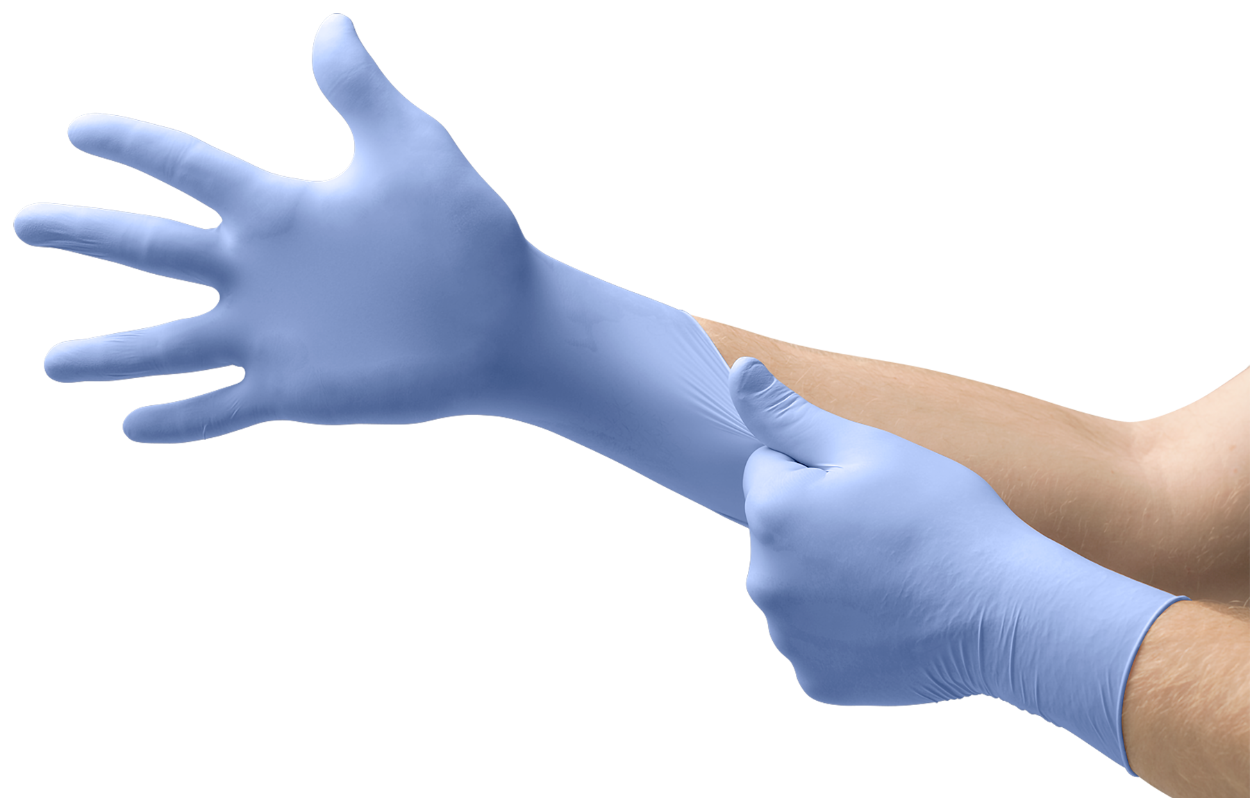 Gloves Exam FreeForm® SE Medium NonSterile Nitrile Standard Cuff Length Textured Fingertips Blue Not Rated (100/BX, 10 BX/CS, 96CS/PLT) by Ansell Healthcare Products LLC  ID FFS-700-M